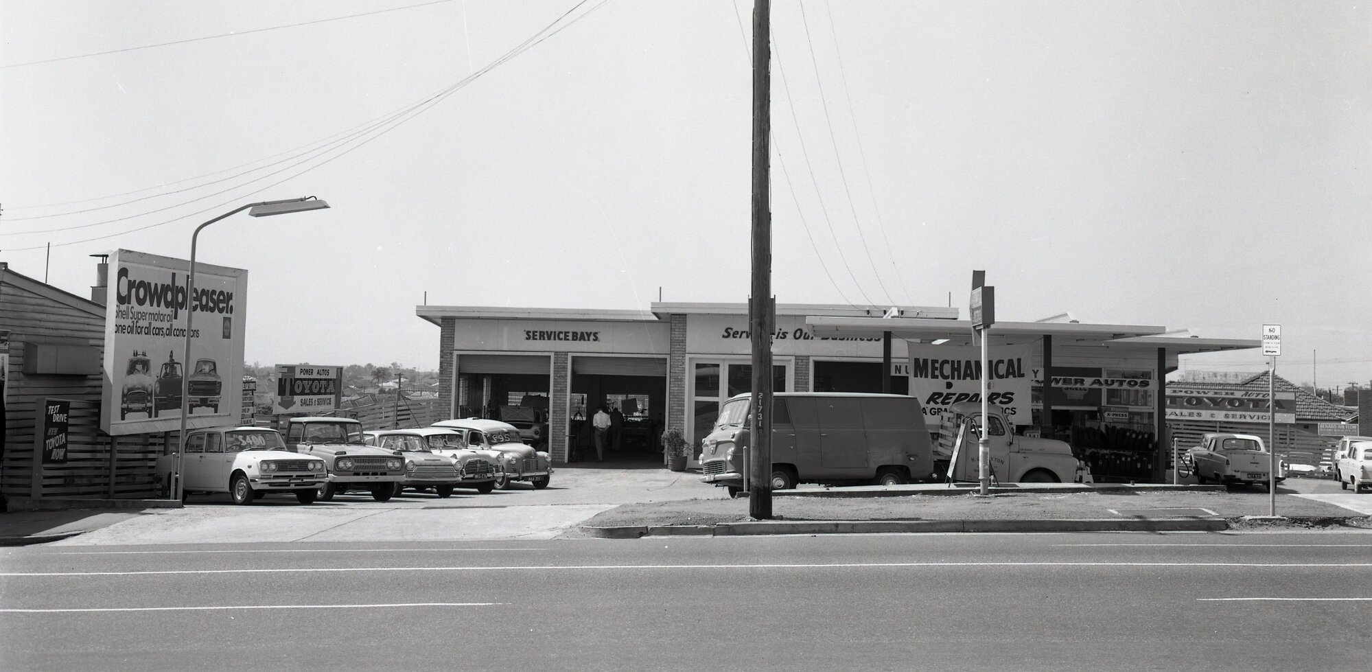 Shell Service Station - 1967