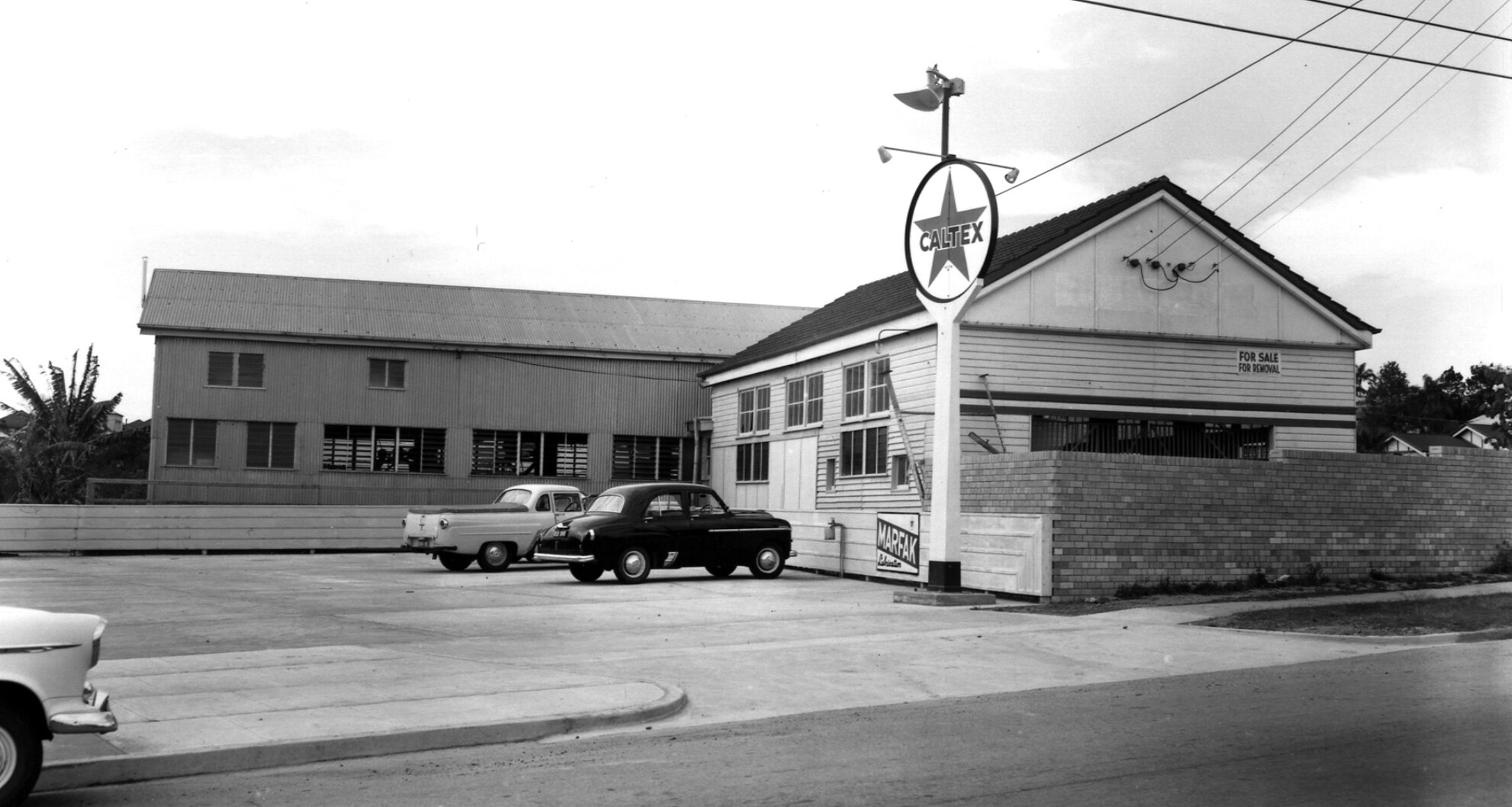 Caltex Service Station corner Old Cleveland Road and Bennett Road - Coorparoo - 1958