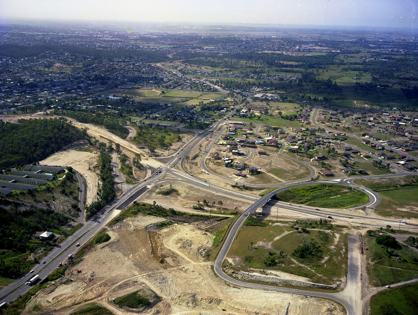Aerial View of Carindale Shopping Centre Site - Corner of Creek and Old Cleveland Roads - 1979