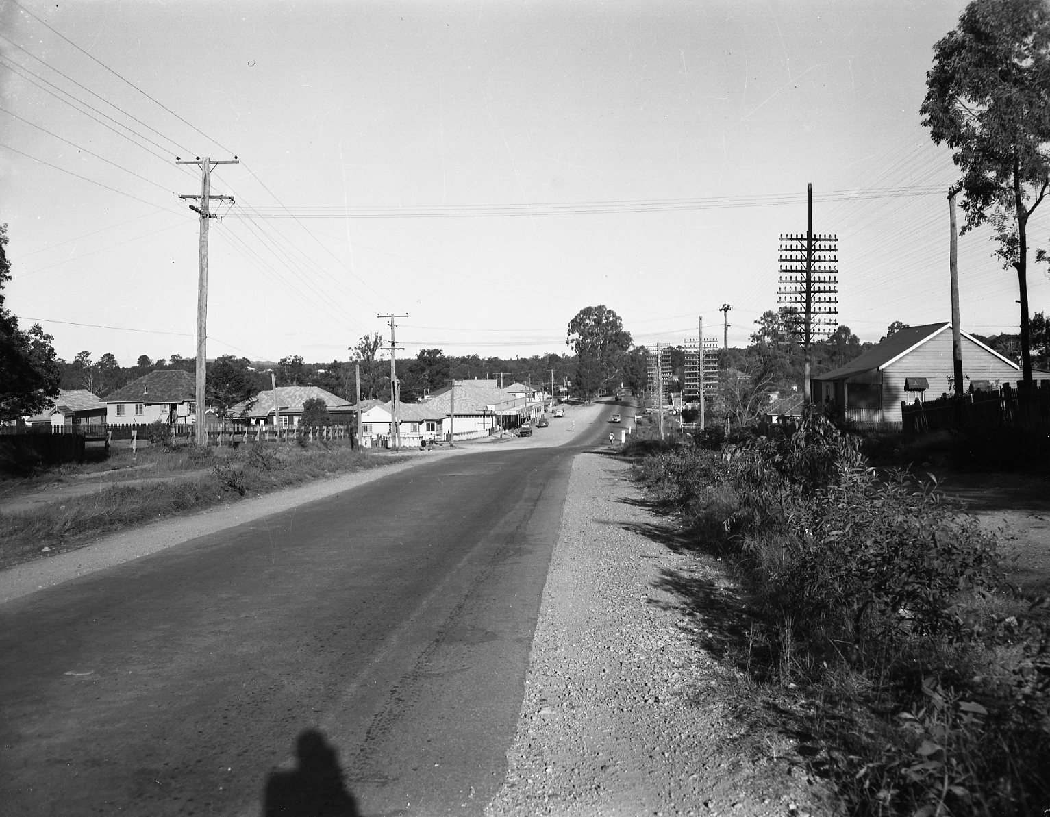 Logan Road - Mt Gravatt - Looking South from Mountain Street 1950