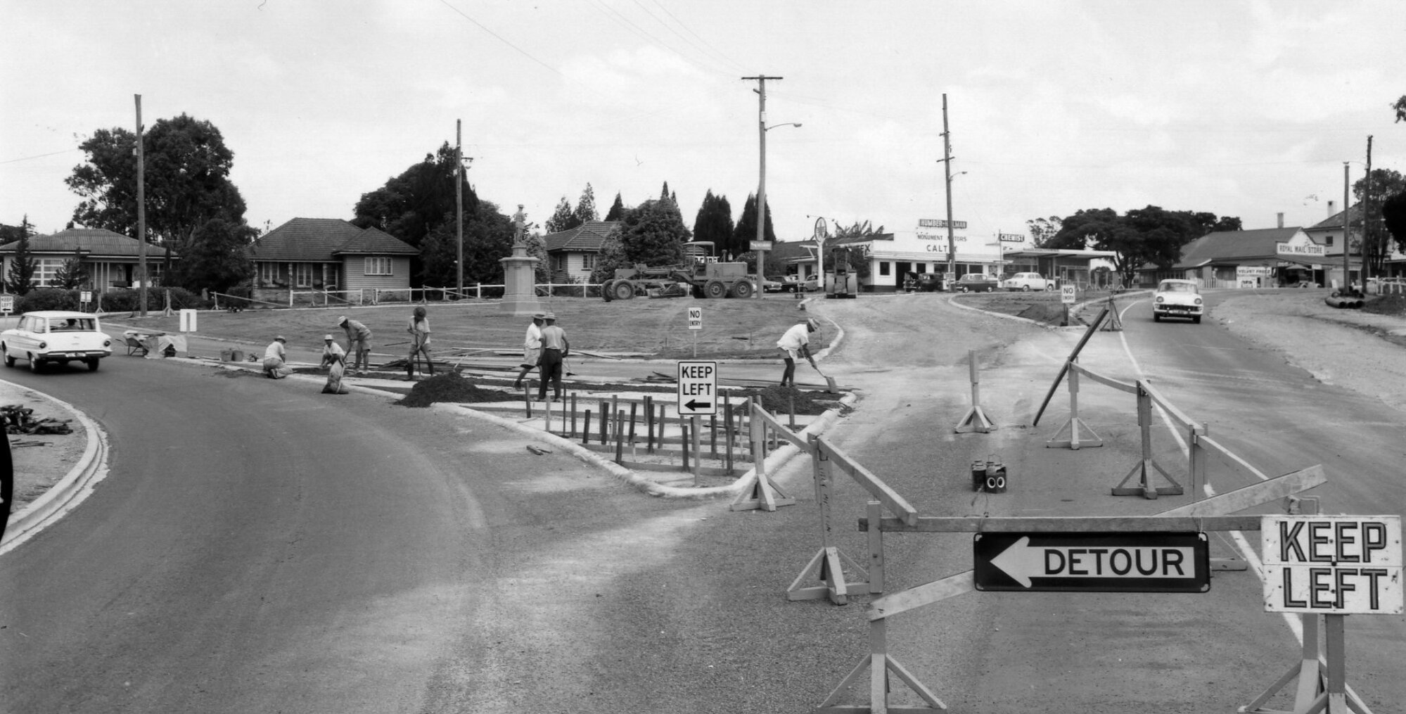 Wynnum Road and Manly Road Intersection - Tingalpa - 1965