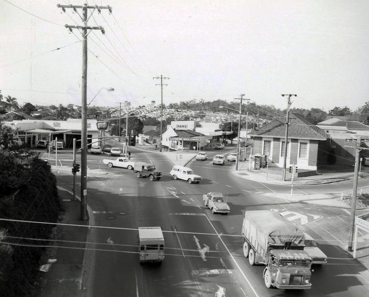Wynnum Road and Balmoral Street - Hawthorne 1974