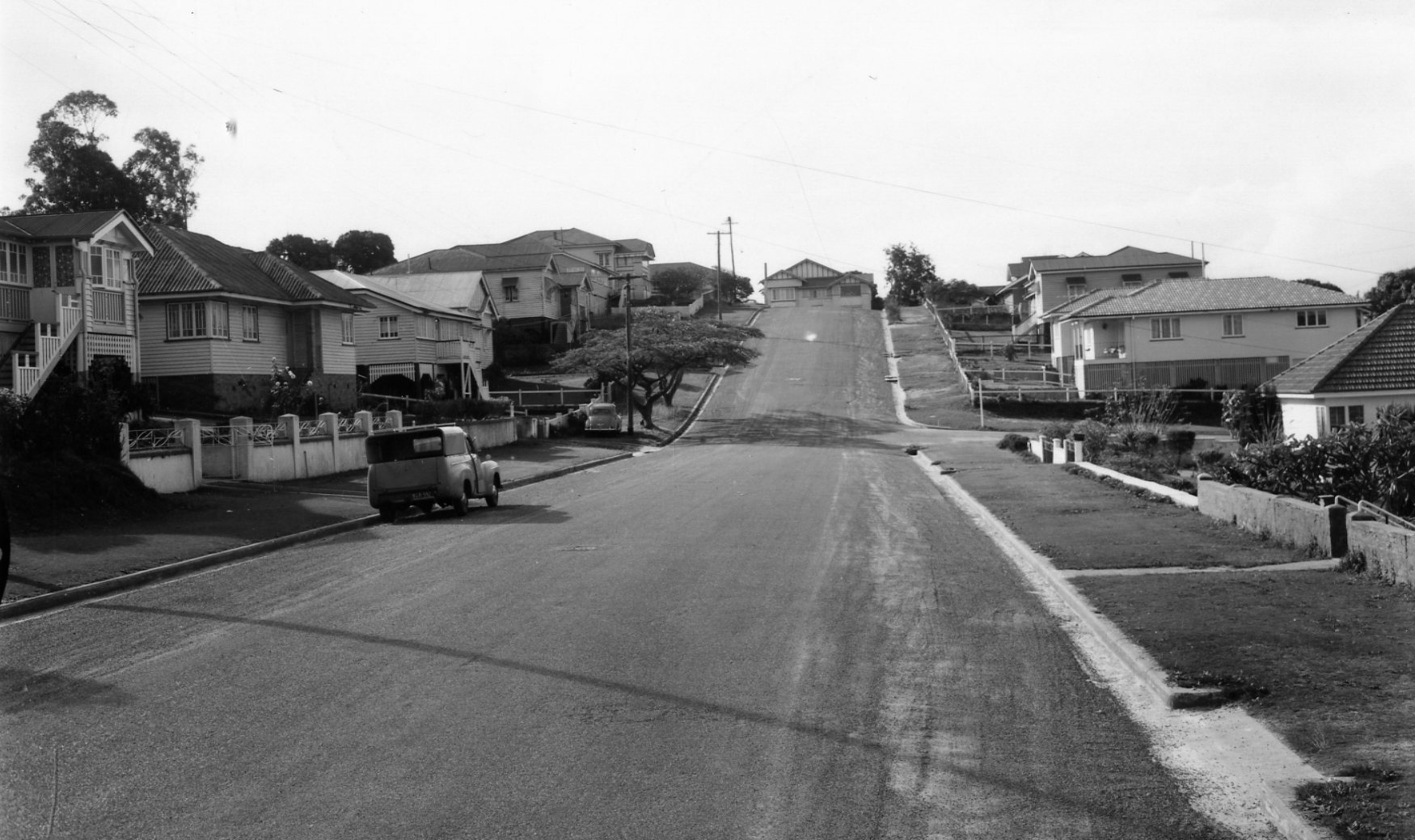 Dover Street looking towards Forbes Street - Hawthorne - 1966