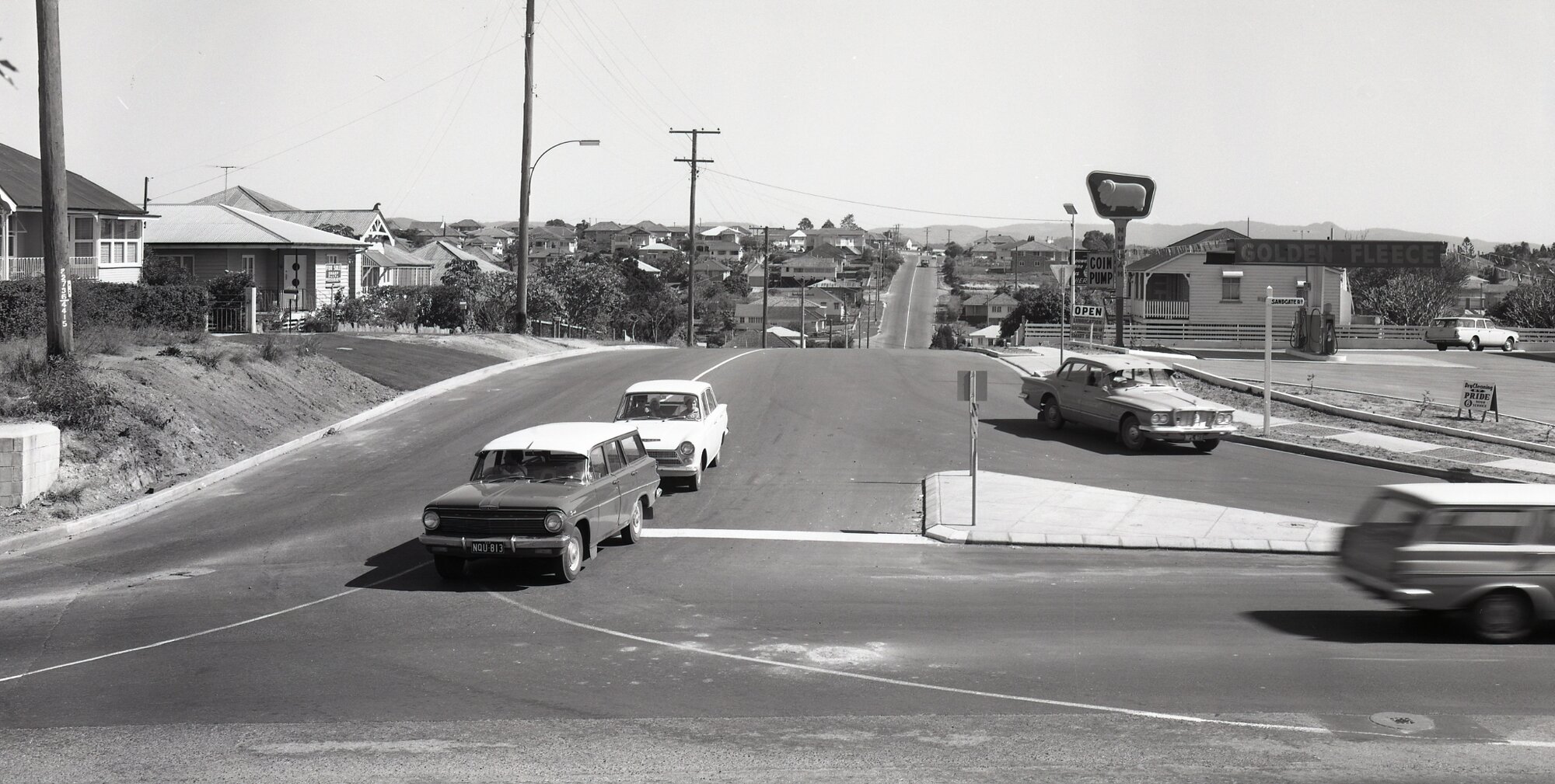 Sandgate Road and Hamilton Road Intersection - Nundah - 1967