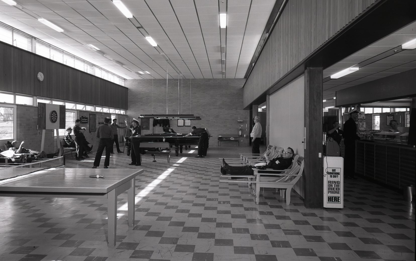 Newly Opened Toowong Bus Depot - Canteen and Recreation Rooms - 1967