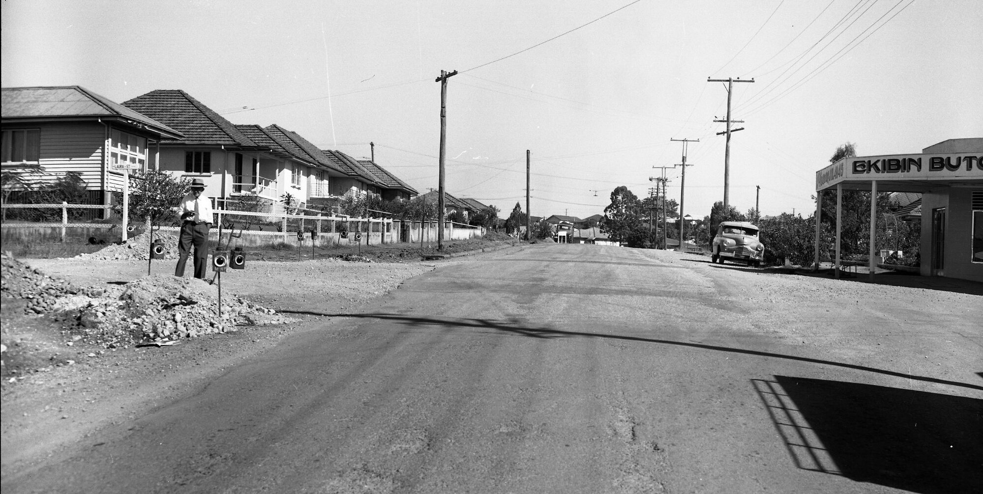 Cracknell Road and Kenneth Street Intersection - Tarragindi - 1960