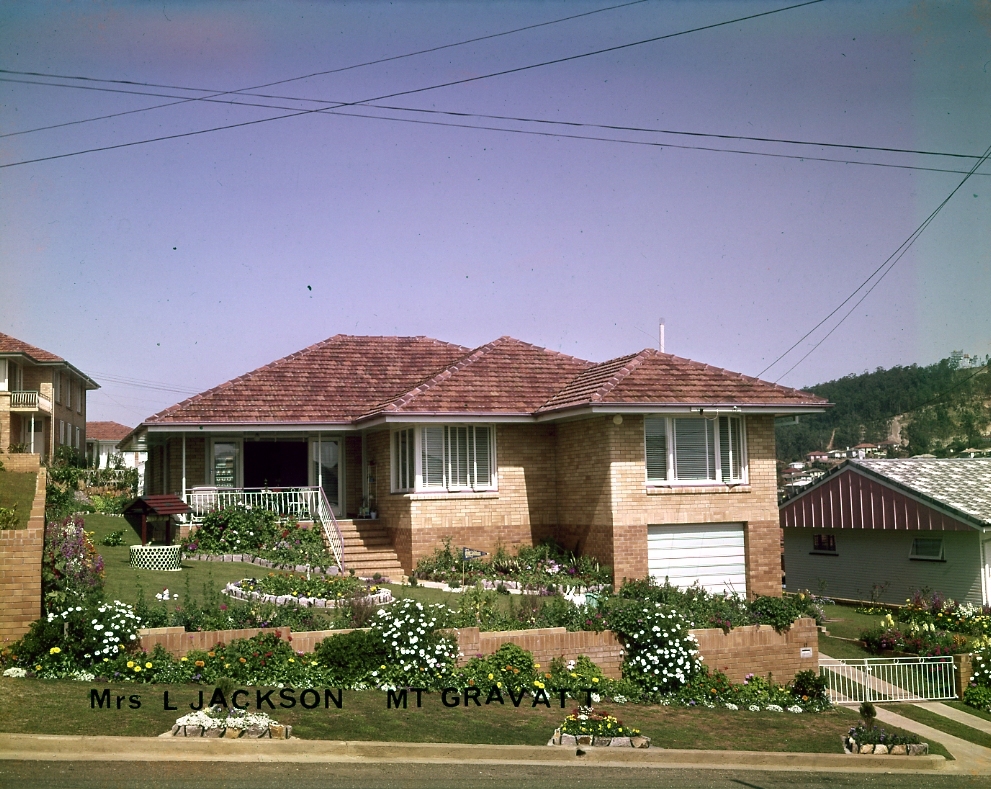 Courier Mail Gardens Entrant - 15 Thelma Street - Mount Gravatt - 1963