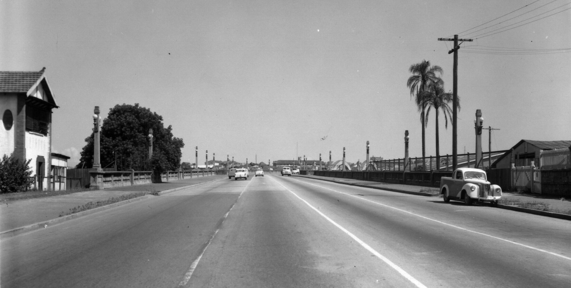 William Jolly Bridge Southern Approach - South Brisbane - 1959
