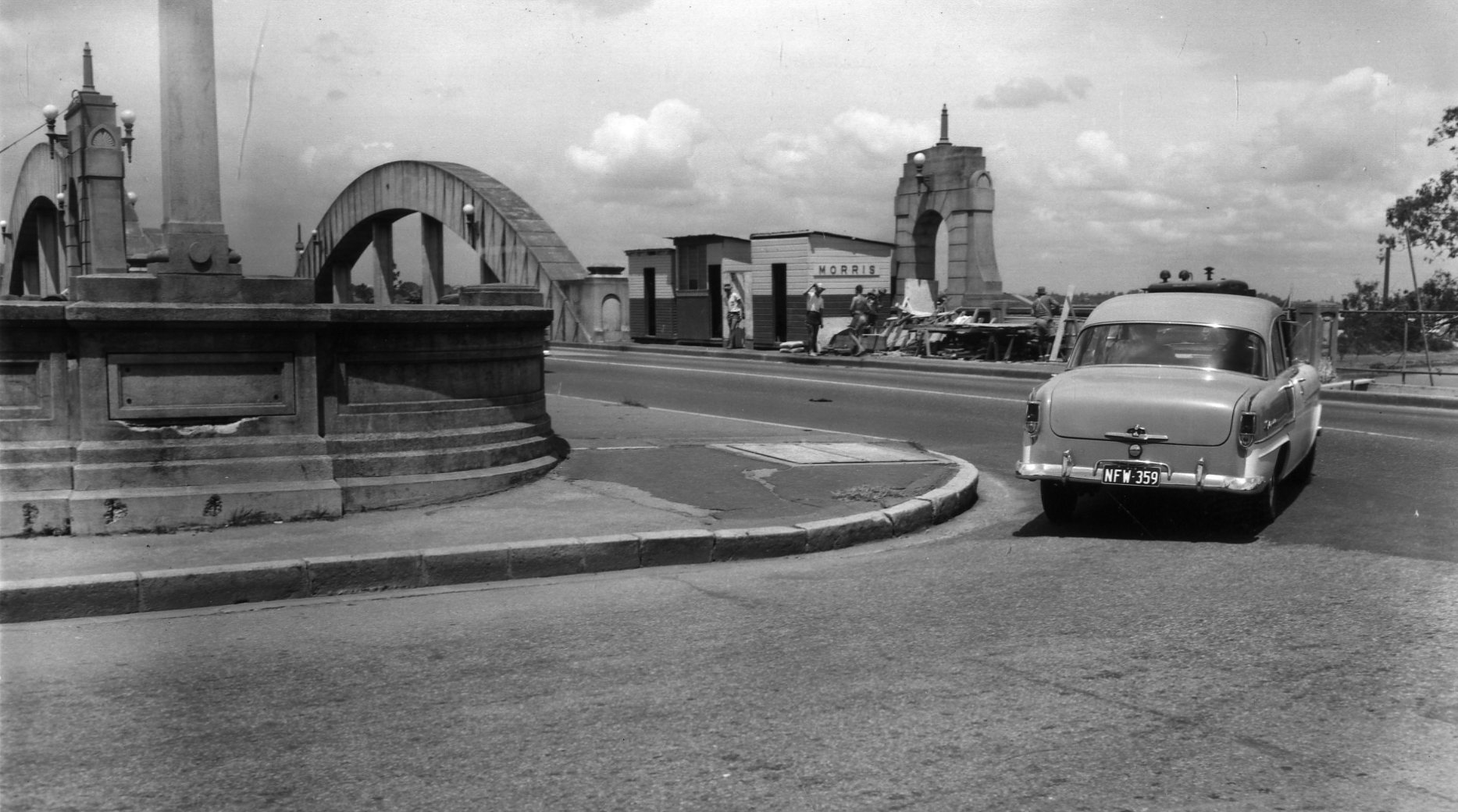 William Jolly Bridge Northern Approach - 1959