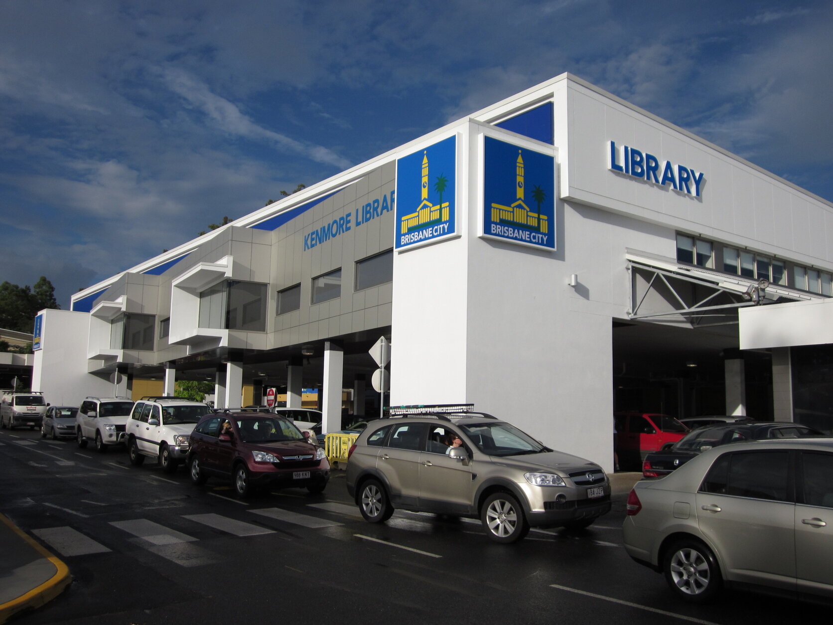 Kenmore Library - Exterior - 2011