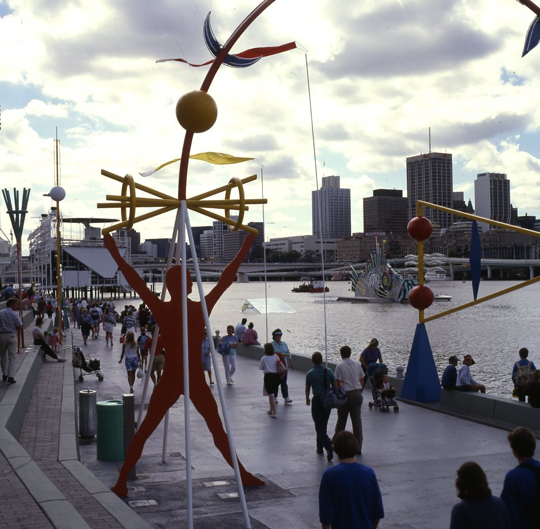 World Expo 88 - Sculptures - South Bank - 1988