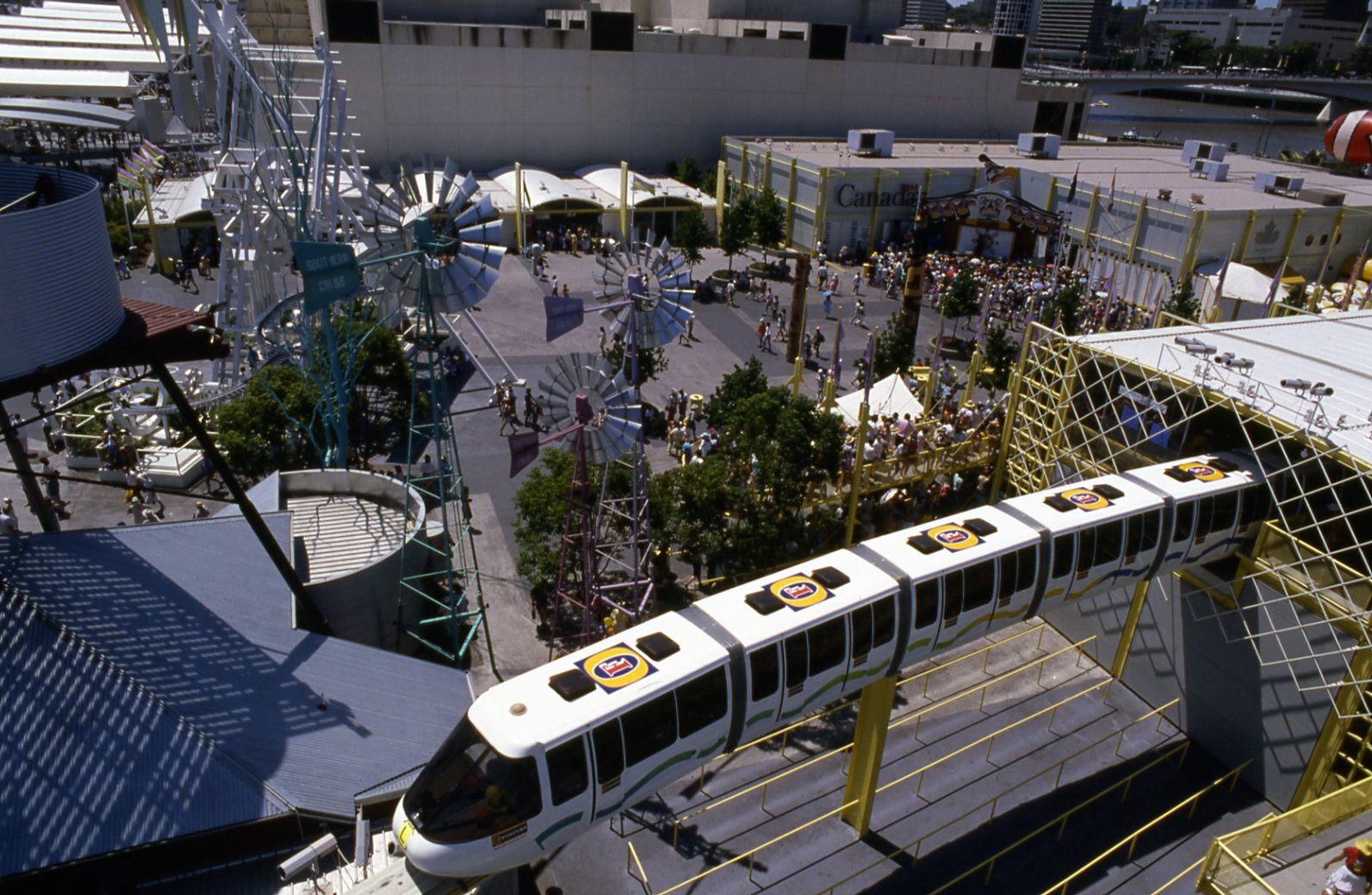 World Expo 88 - Monorail - South Brisbane - 1988