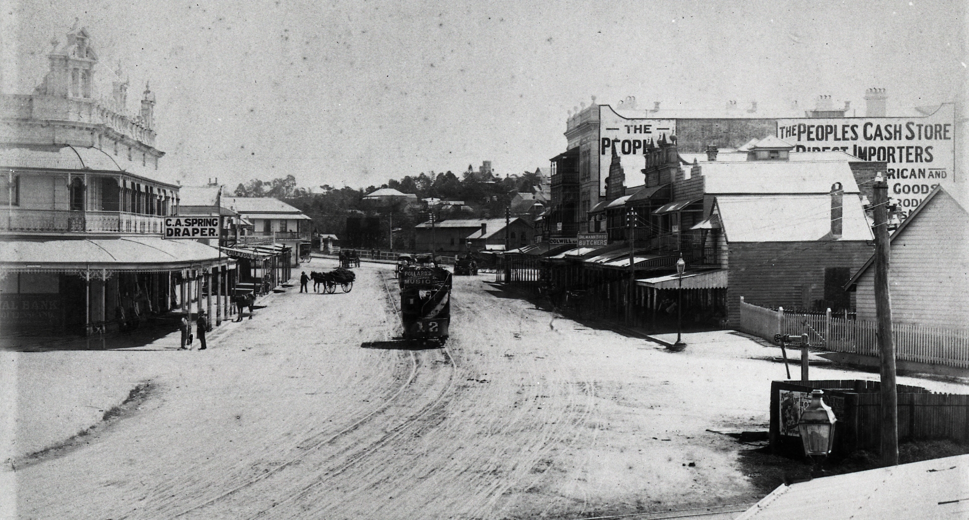 Shops on Logan Road - Woolloongabba - 1900