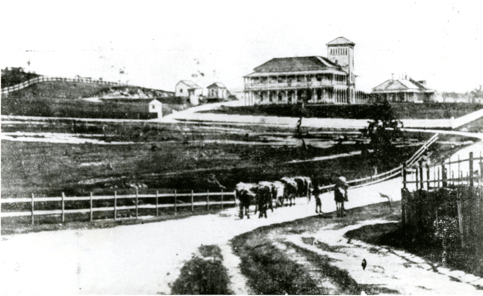 Brisbane Hospital - Bowen Bridge Road - 1866