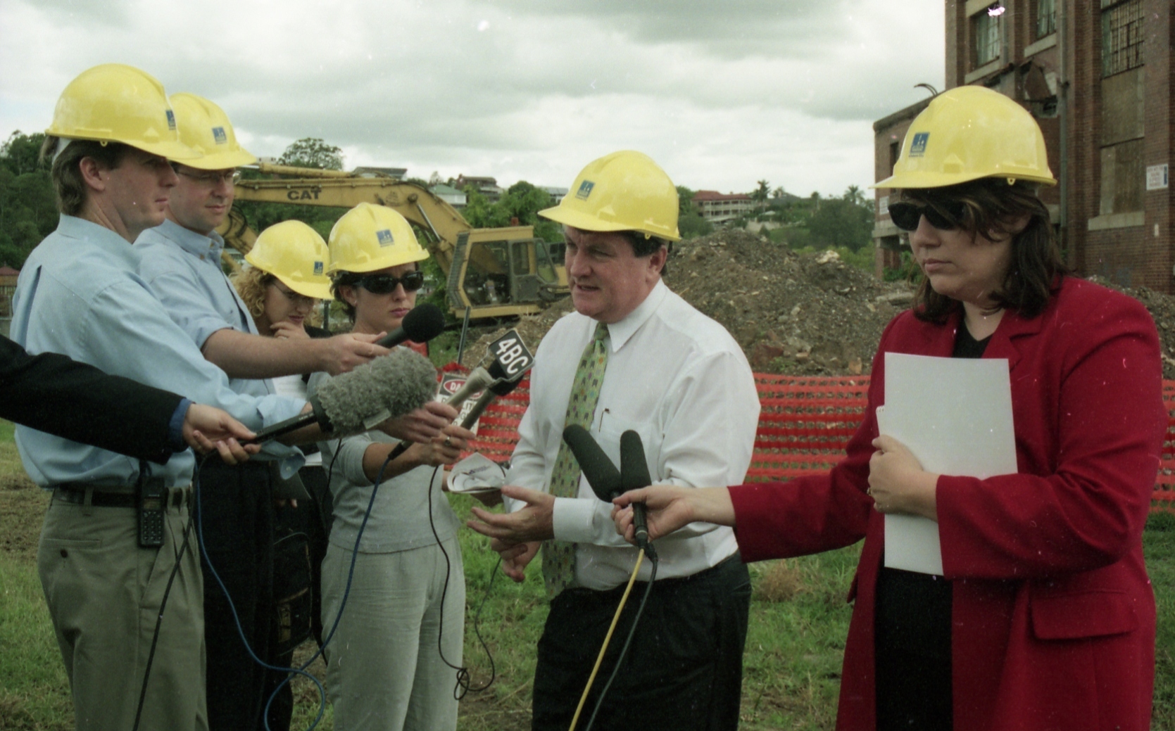 Lord Mayor Jim Soorley at Powerhouse Construction Launch - 1998