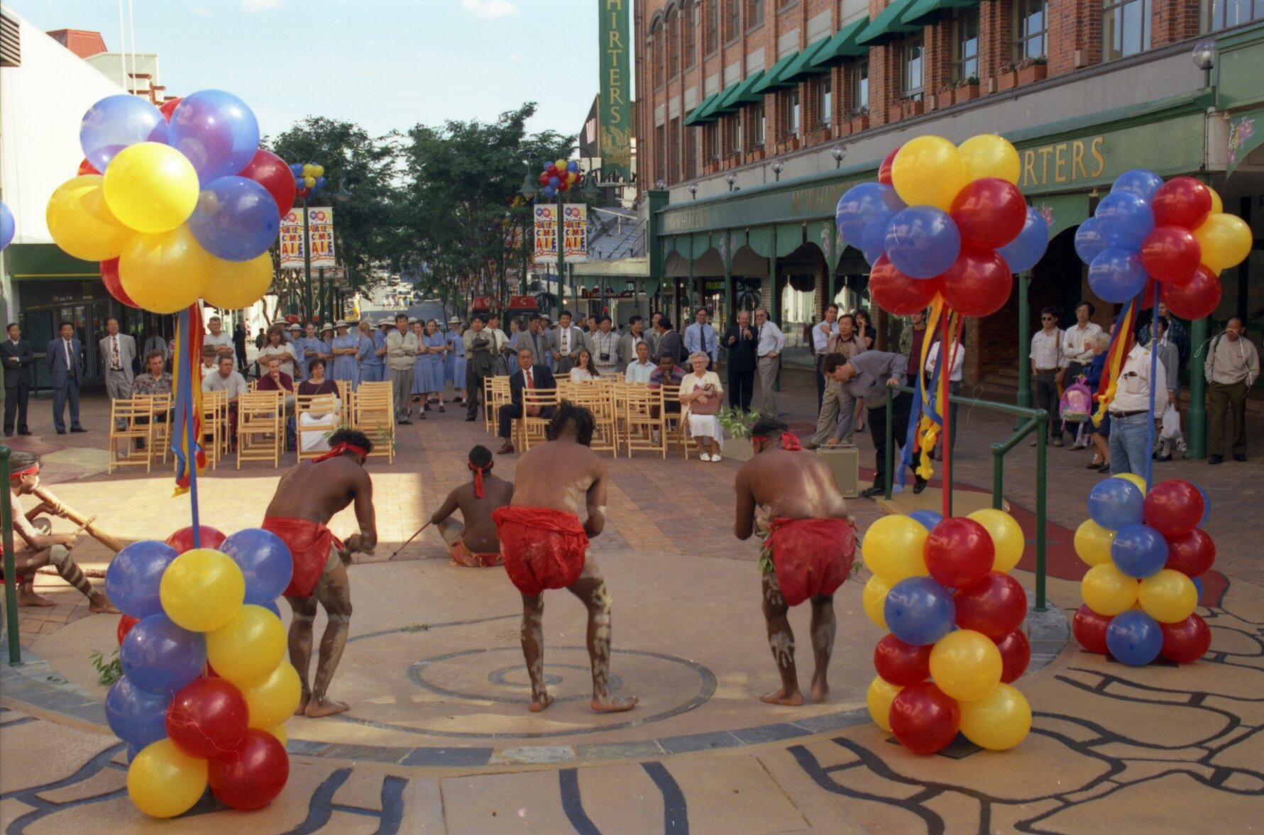 Opening of Brunswick Street Mall- 1995