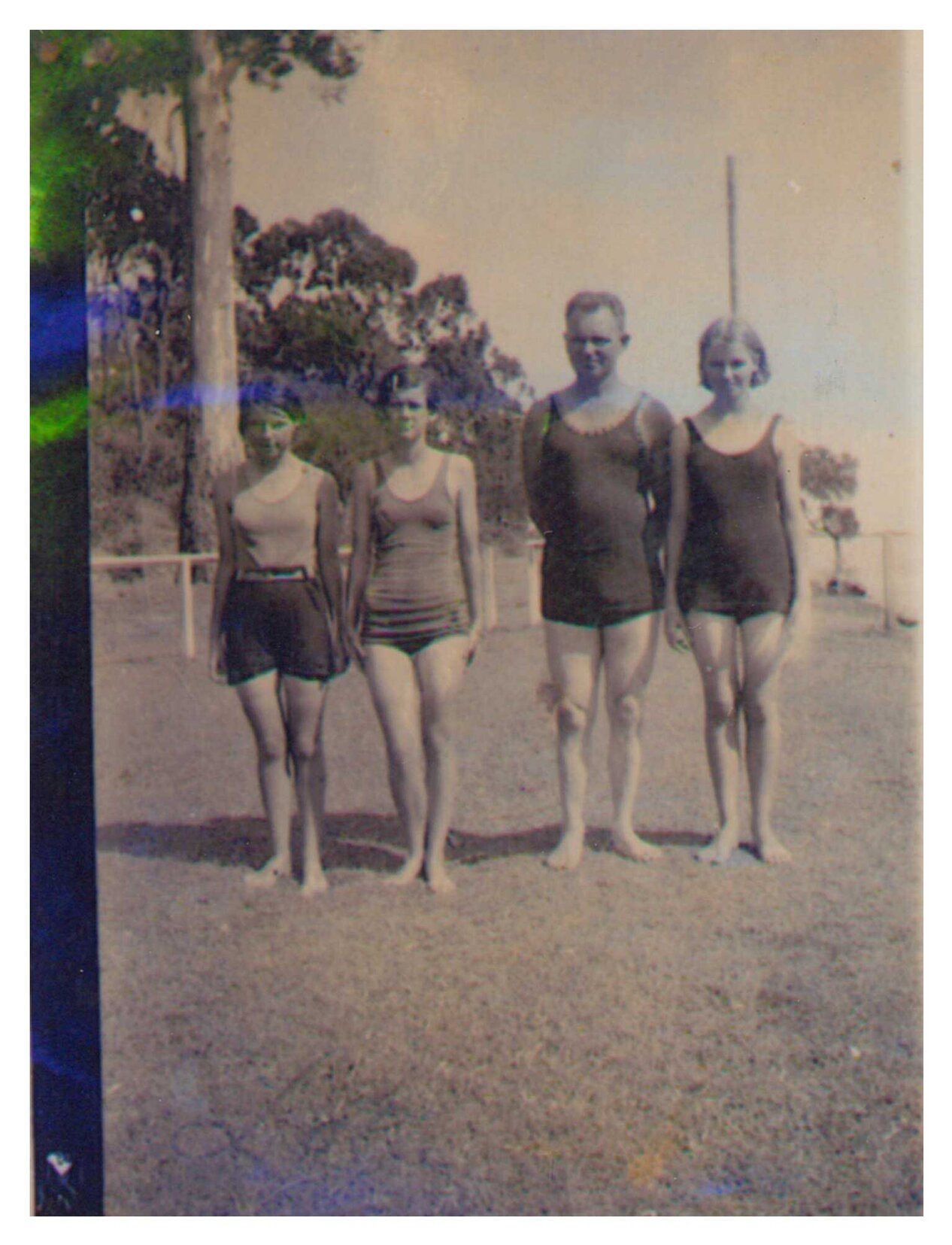 Swimmers at Lota - c1900s