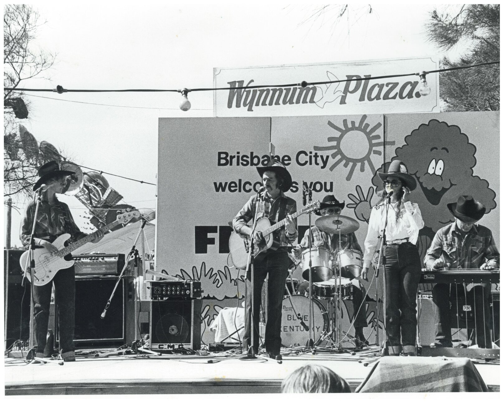 Blue Kentucky performing at Freeps concert for Manly Centenary - 1982
