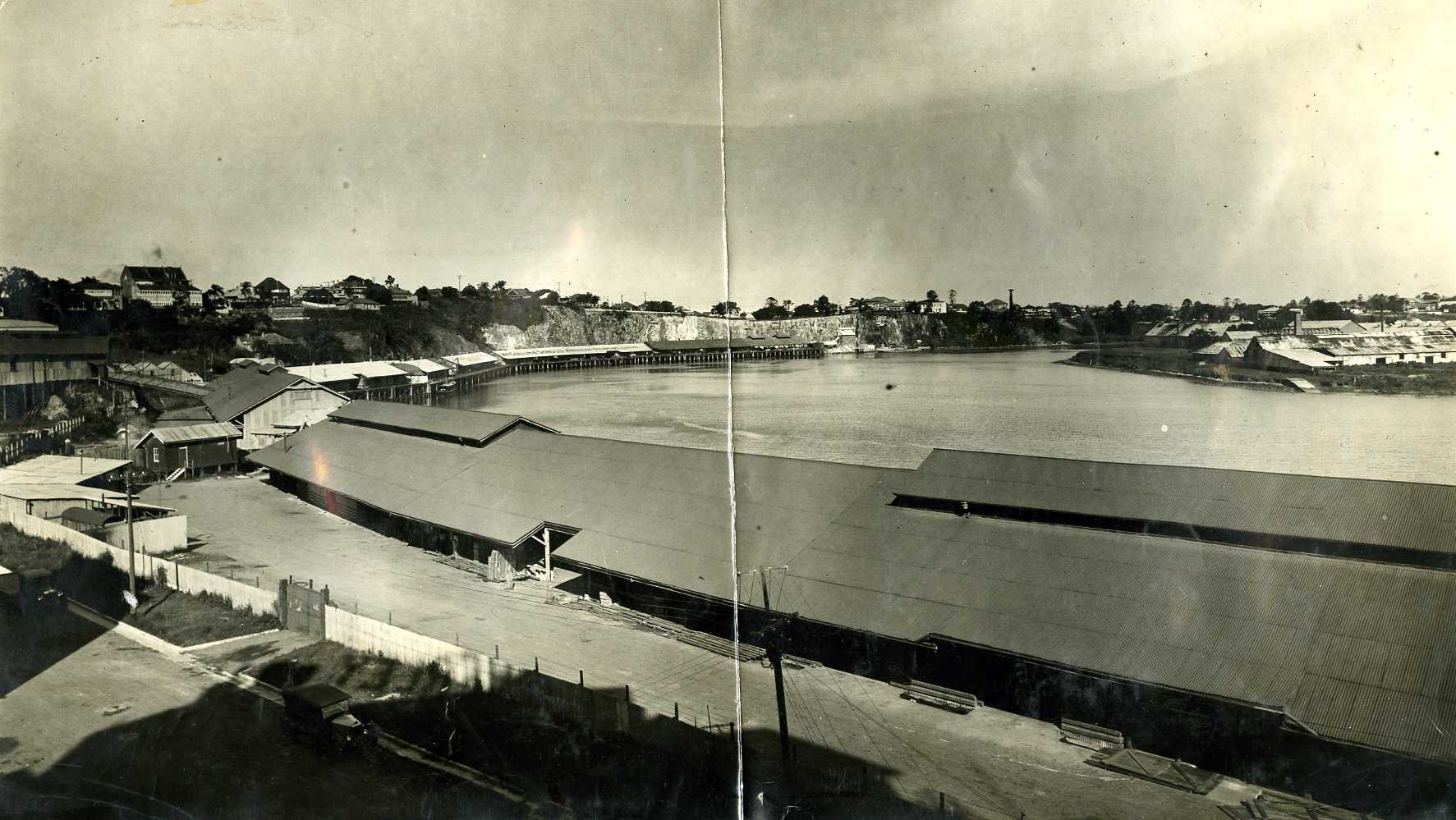 Howard Street Wharves - 1934