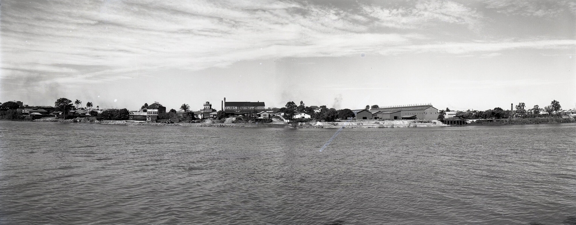 Panorama View of Riverside Drive West End Development - 1951