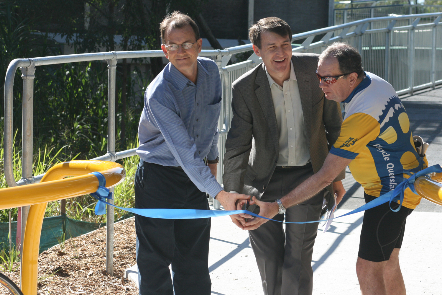 Opening Bulimba Creek MacGregor Bikeway - 2009
