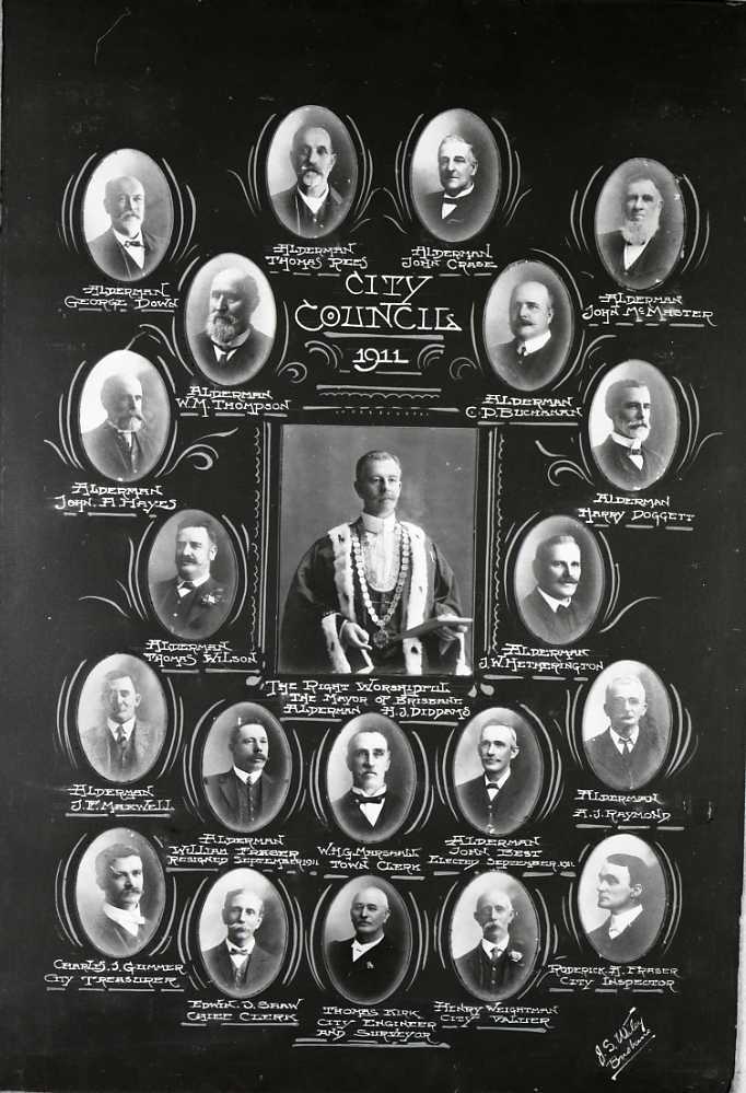 Brisbane City Council - 1911 Term Photo.
