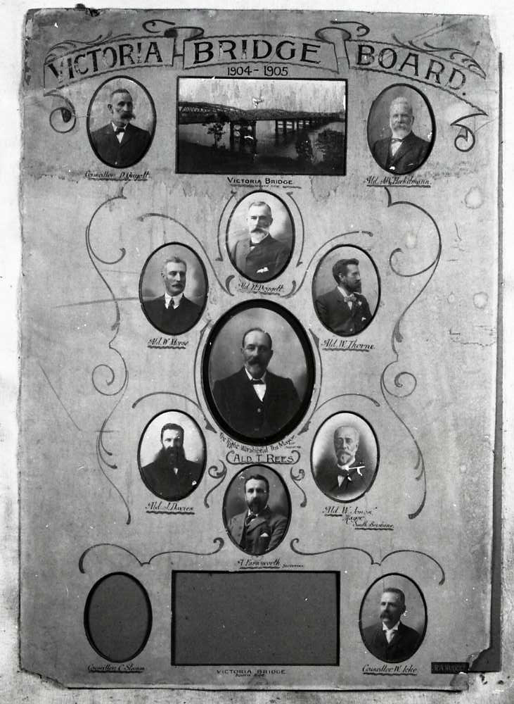 Victoria Bridge Board - 1904-1905 Members.