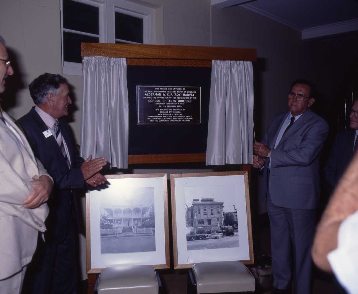 Official Opening of the Restored School Of Arts Building - 1985