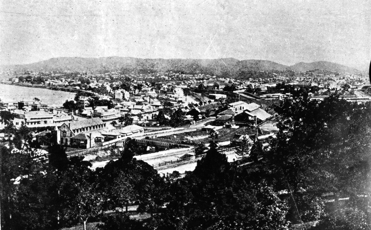 Brisbane City View 1925