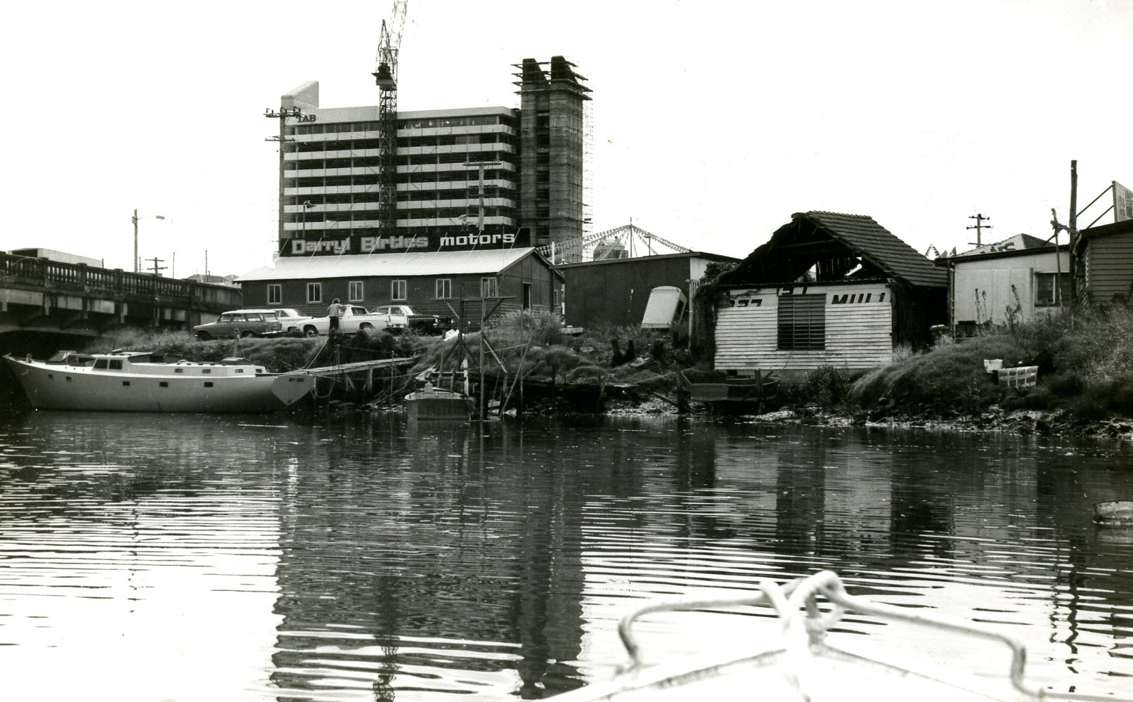 Breakfast Creek - Buildings and Structures on the Creek Banks 1975