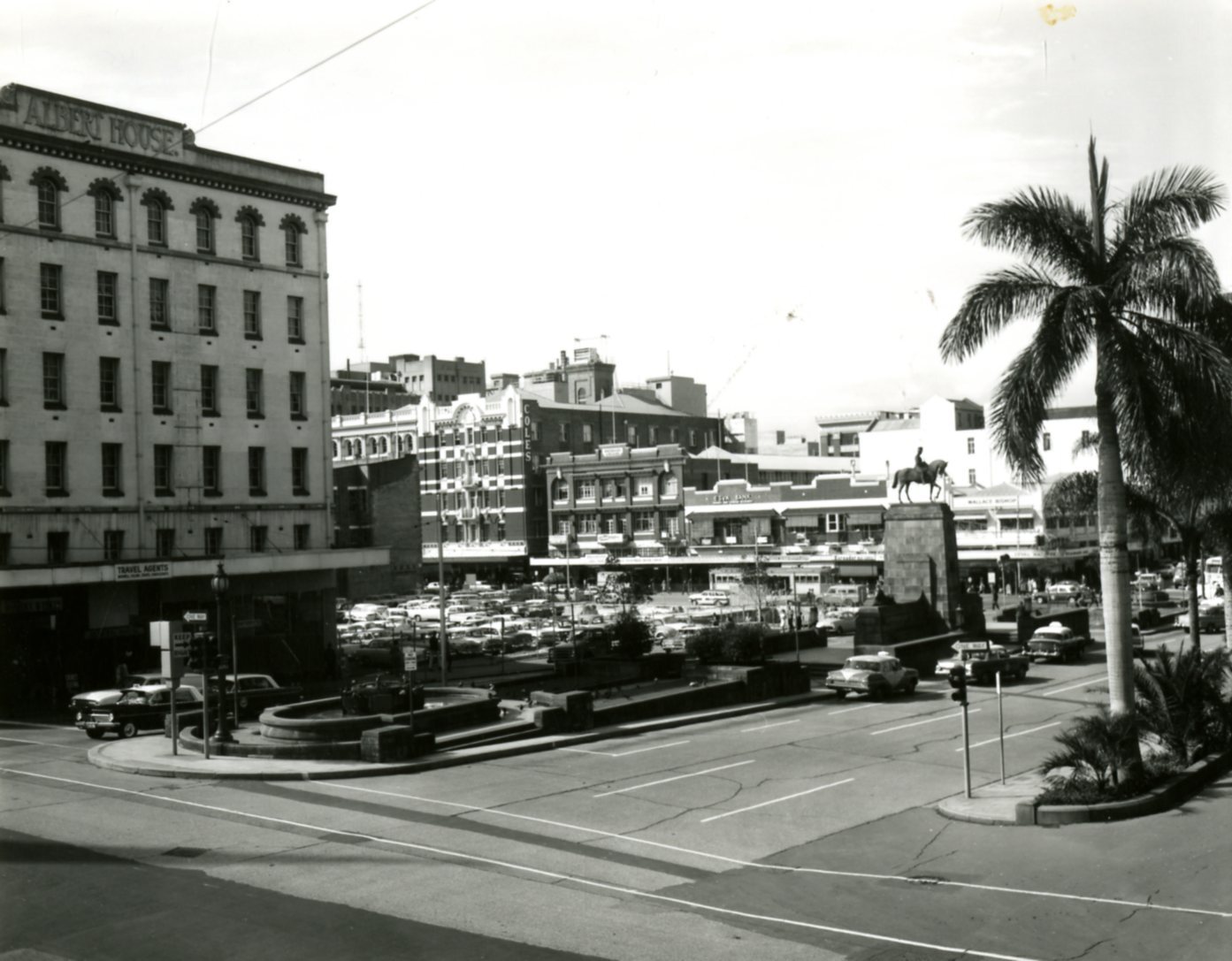 King George Square - Existing Conditions Before Redevelopment 1966