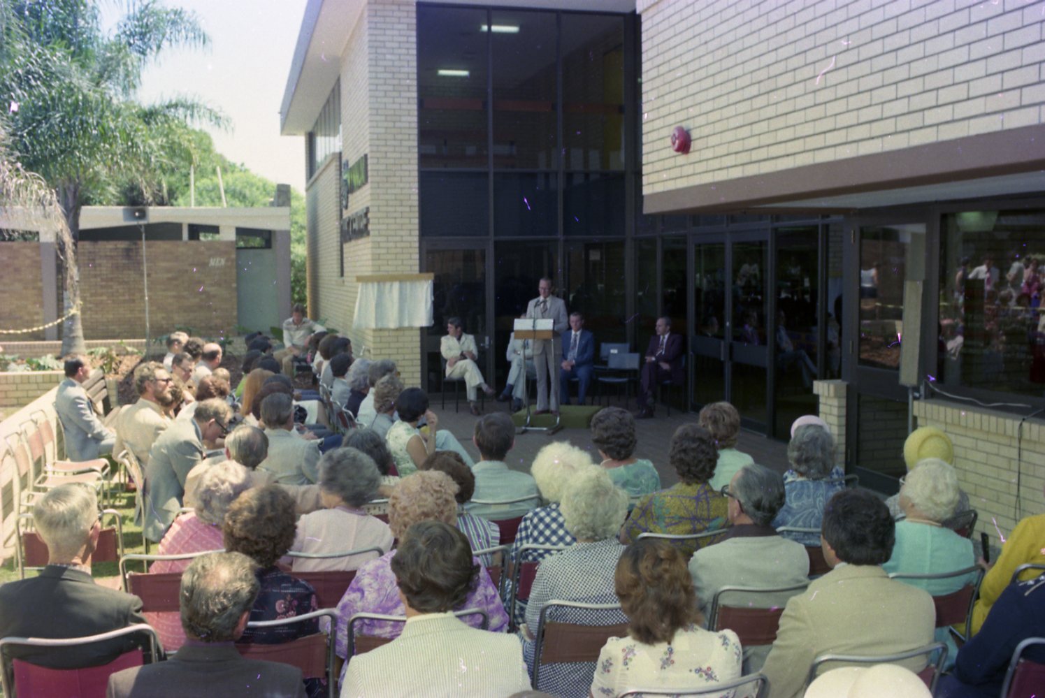 Wynnum Civic Centre and Library Official Opening by Lord Mayor Frank Sleeman.