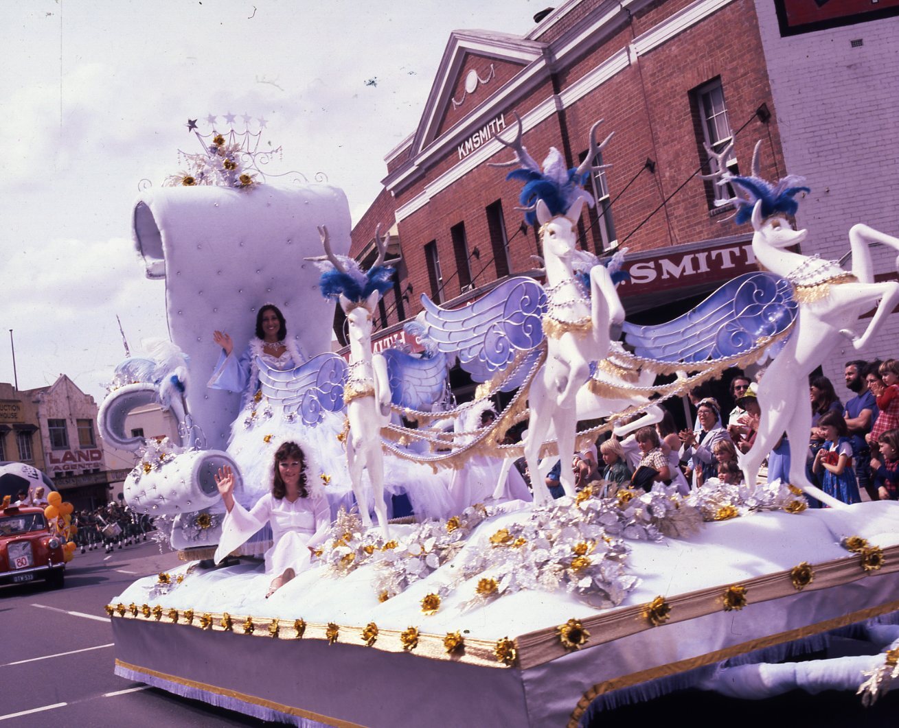 Warana Parade Float 1980 - Wickham Street - Fortitude Valley.