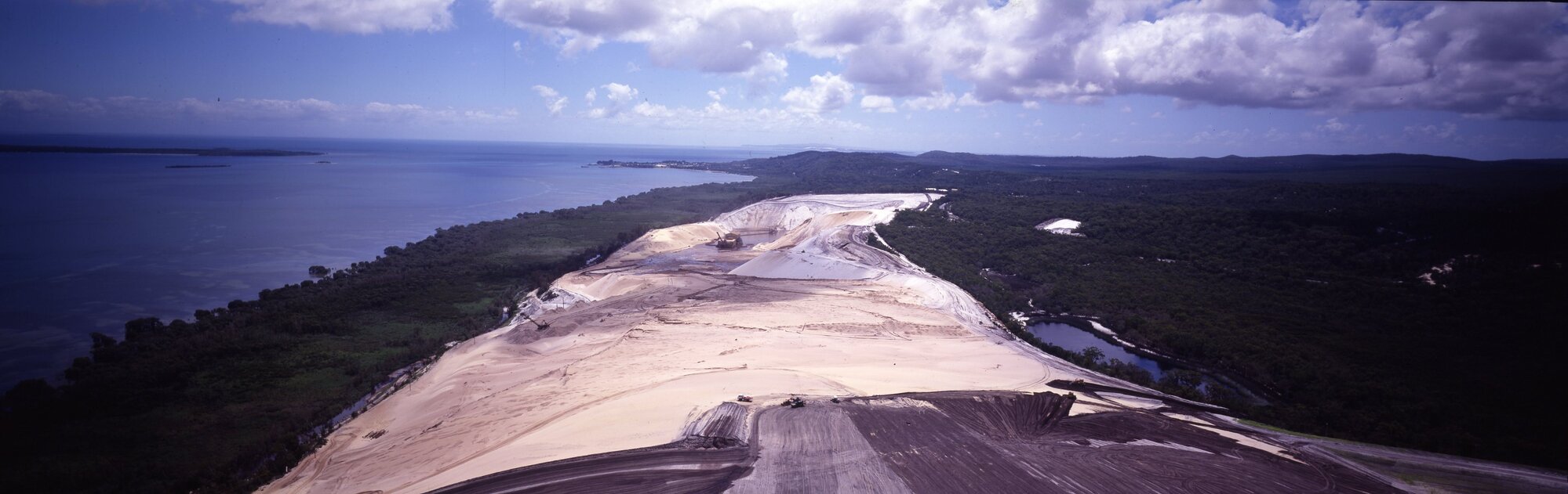 Sand Mining on North Stradbroke Island - 1985