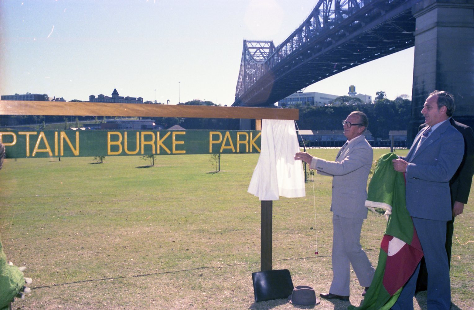 Captain Burke Park Opening by Lord Mayor Frank Sleeman - 1978
