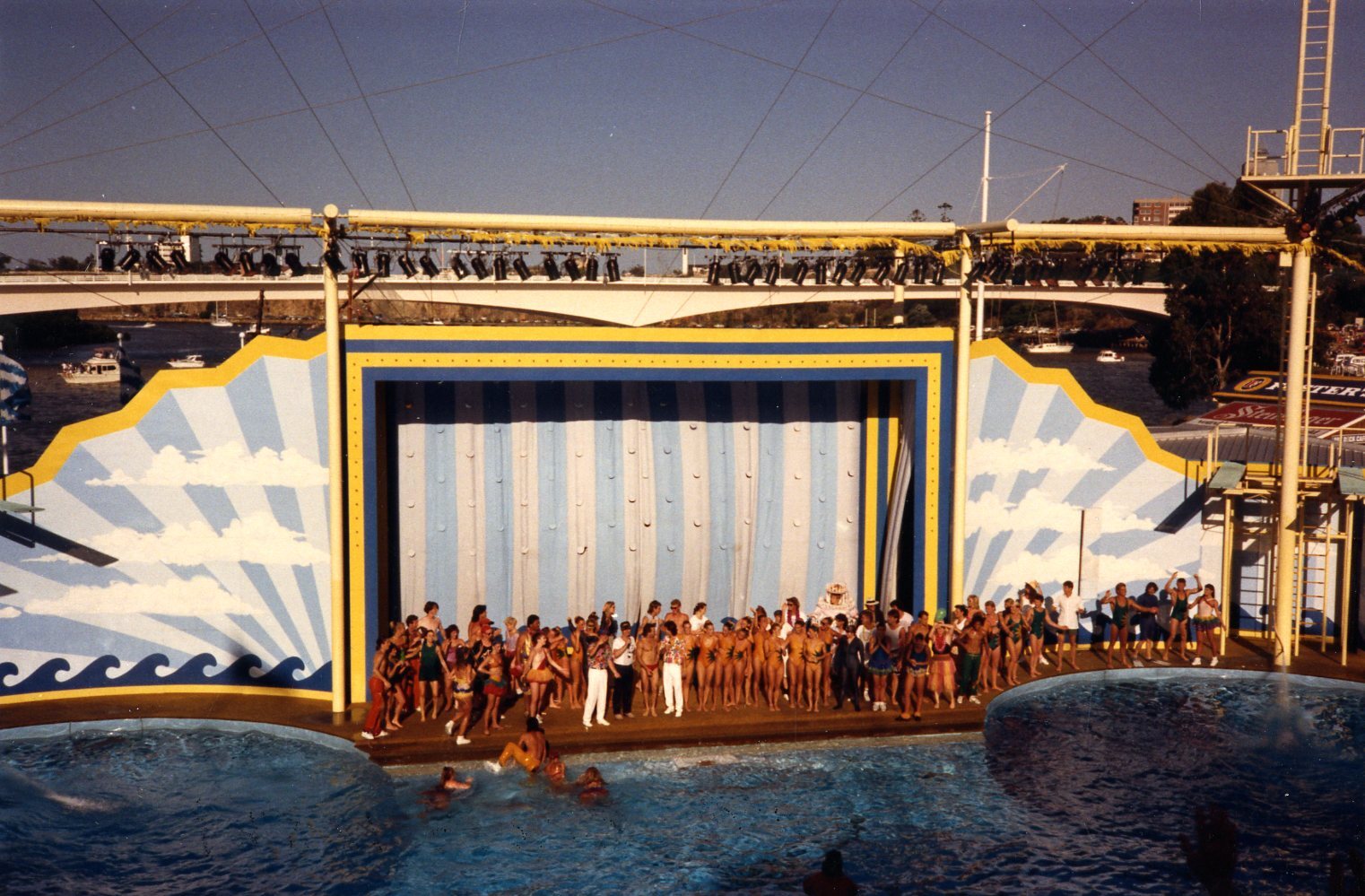 World Expo 88 - High Diving and Synchronised Swimming Show.
