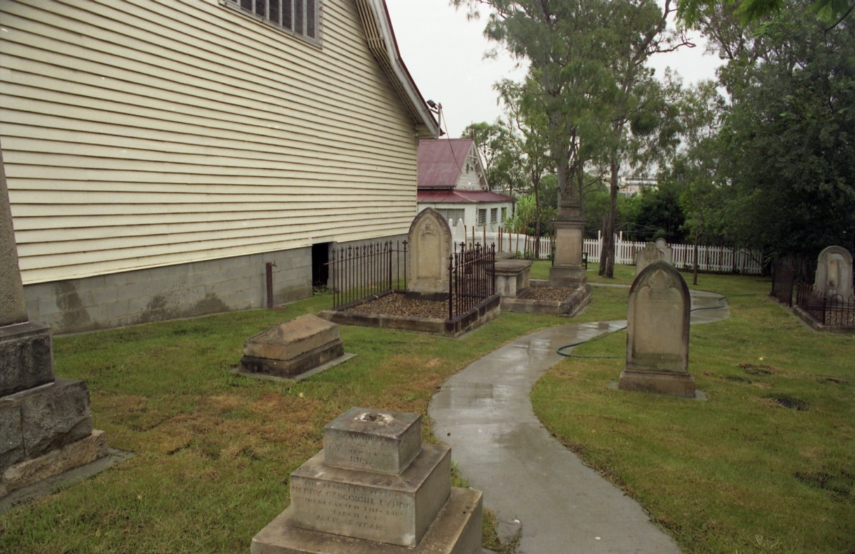 Hale Street Cemetery Reserve - Newly Restored Church and Graveyard - Milton.