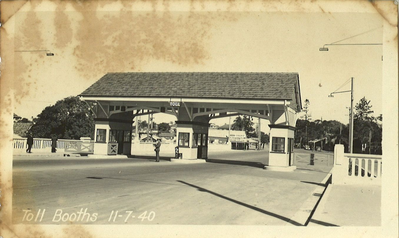 Story Bridge - Toll Booth - Kangaroo Point - 1940