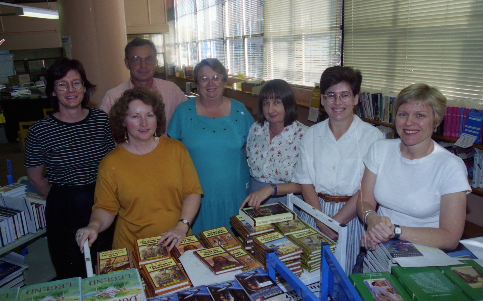 Library Staff at Library Headquarters - Commercial Road - Teneriffe.