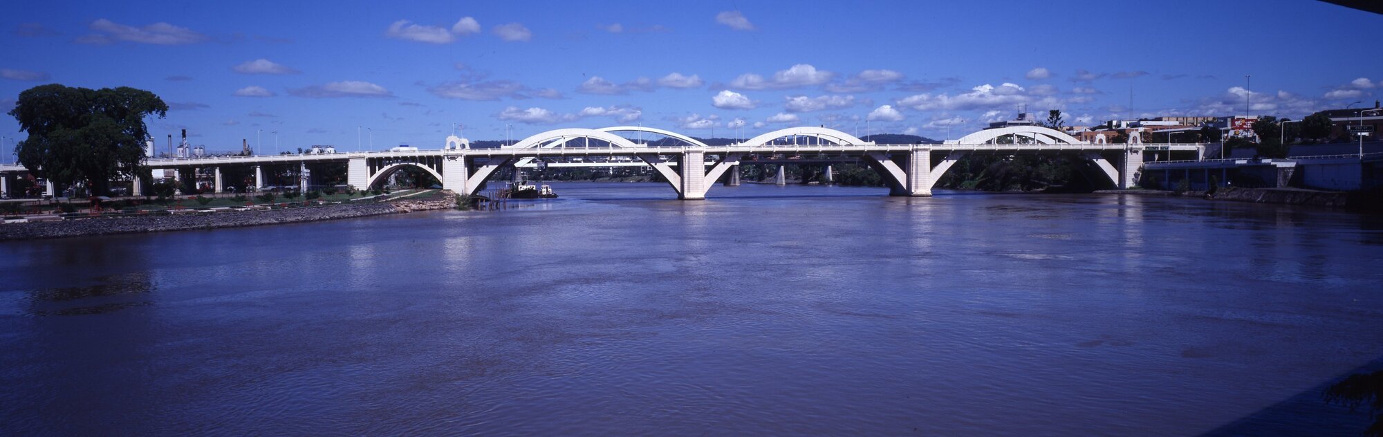William Jolly Bridge - Panoramic View from North Quay. 1994