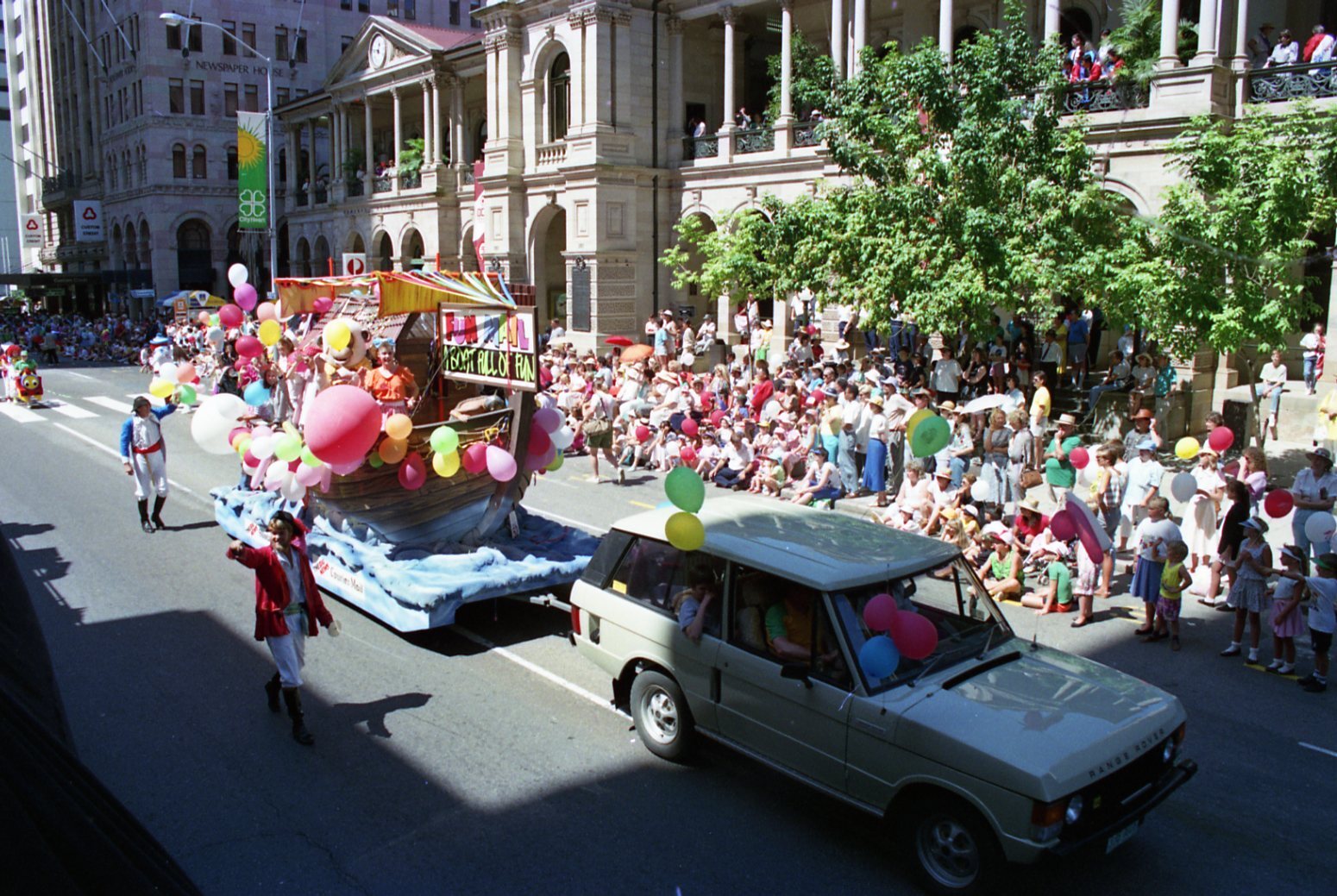 Warana Parade 1989 - In Front of the General Post Office - Queen Street.