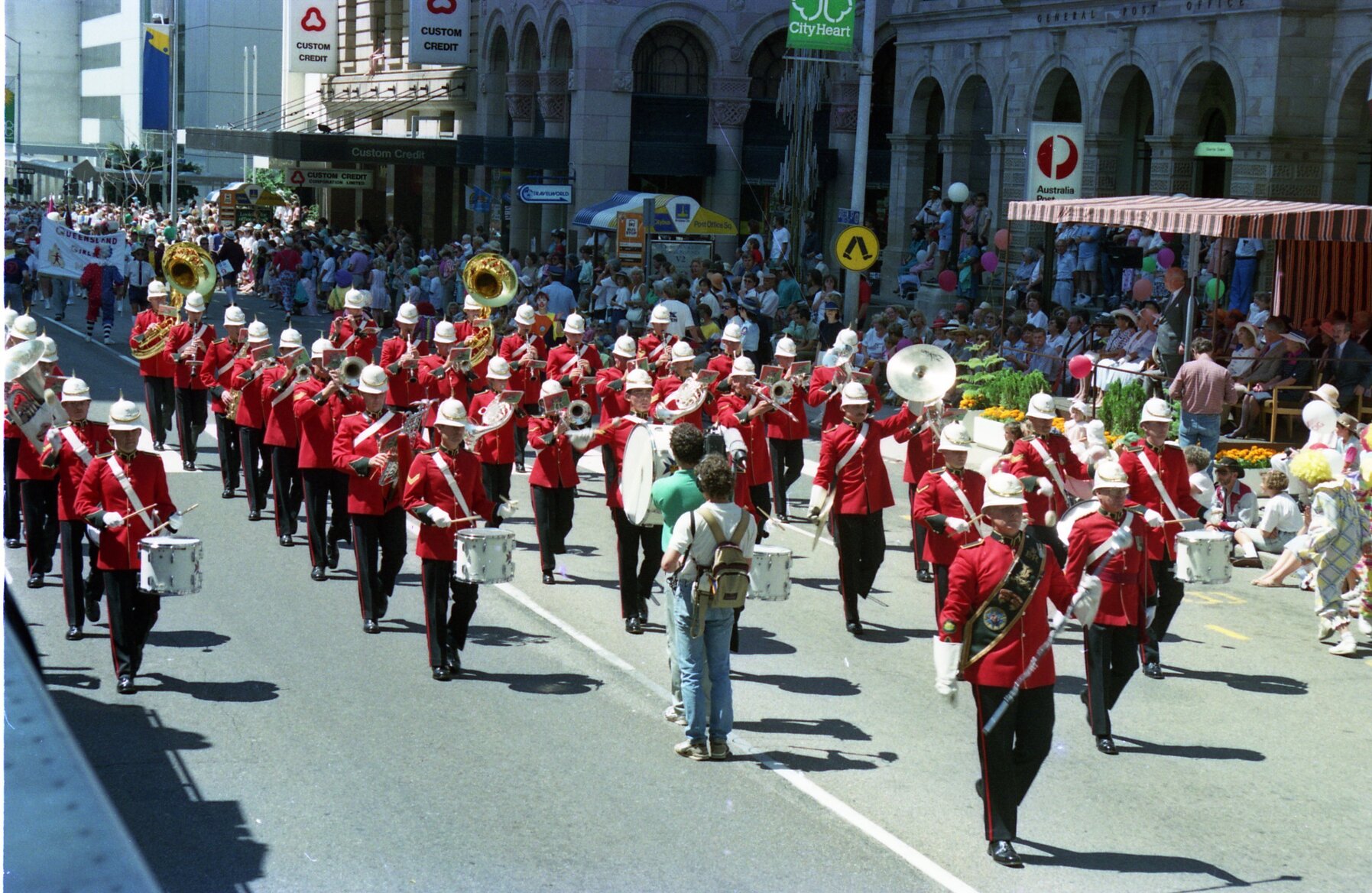 Warana Parade 1989 - In Front of the General Post Office - Queen Street.