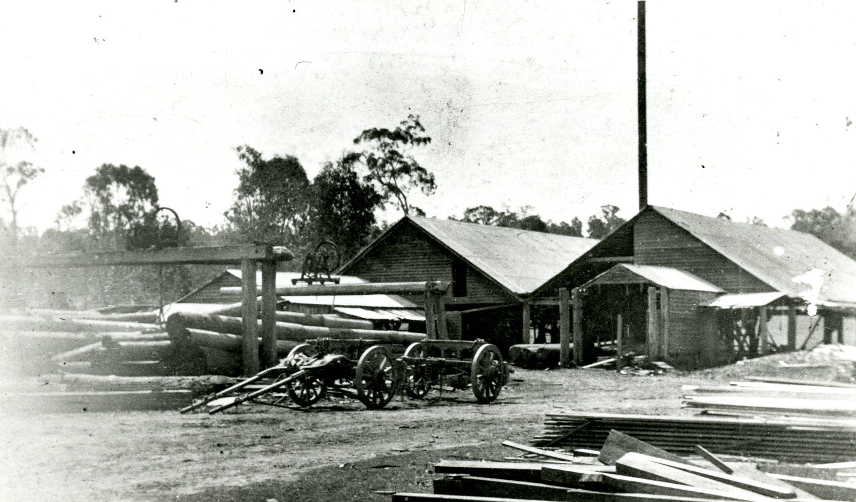 Joseph Paultney Sawmill - Everton Park - 1910