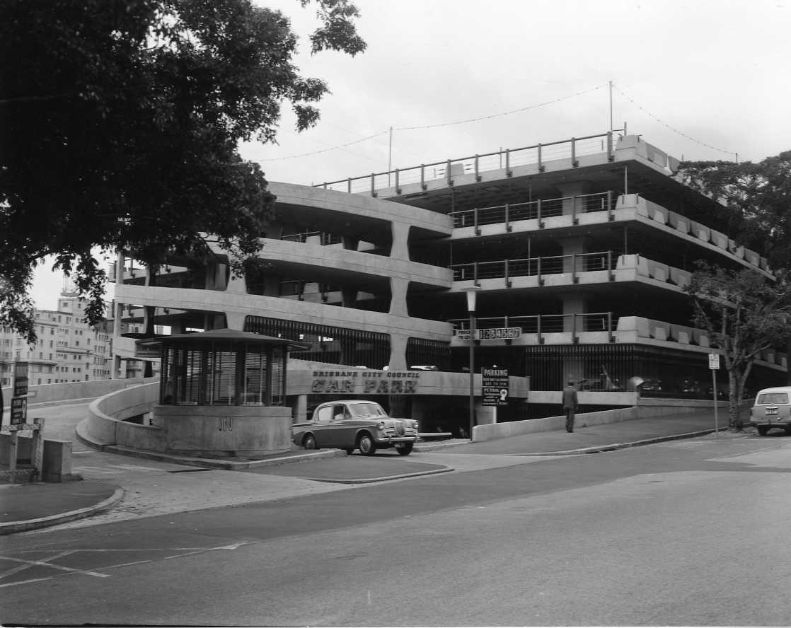 Wickham Terrace Car Park Completed - 1962