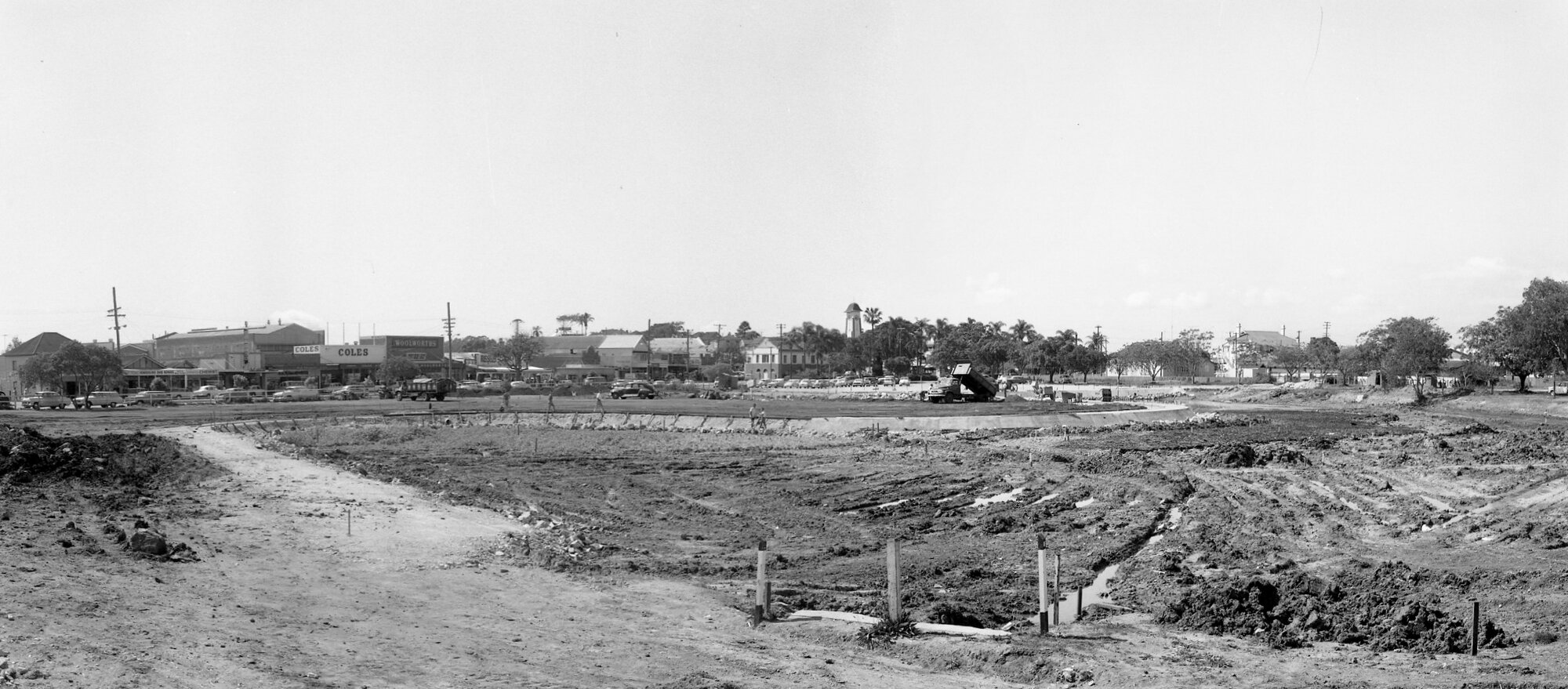 Dowse Lagoon and Park - Sandgate - 1965