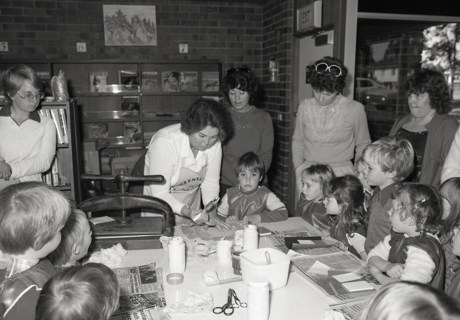 Acacia Ridge Library - Book Binding Classes for Pre-School Children.