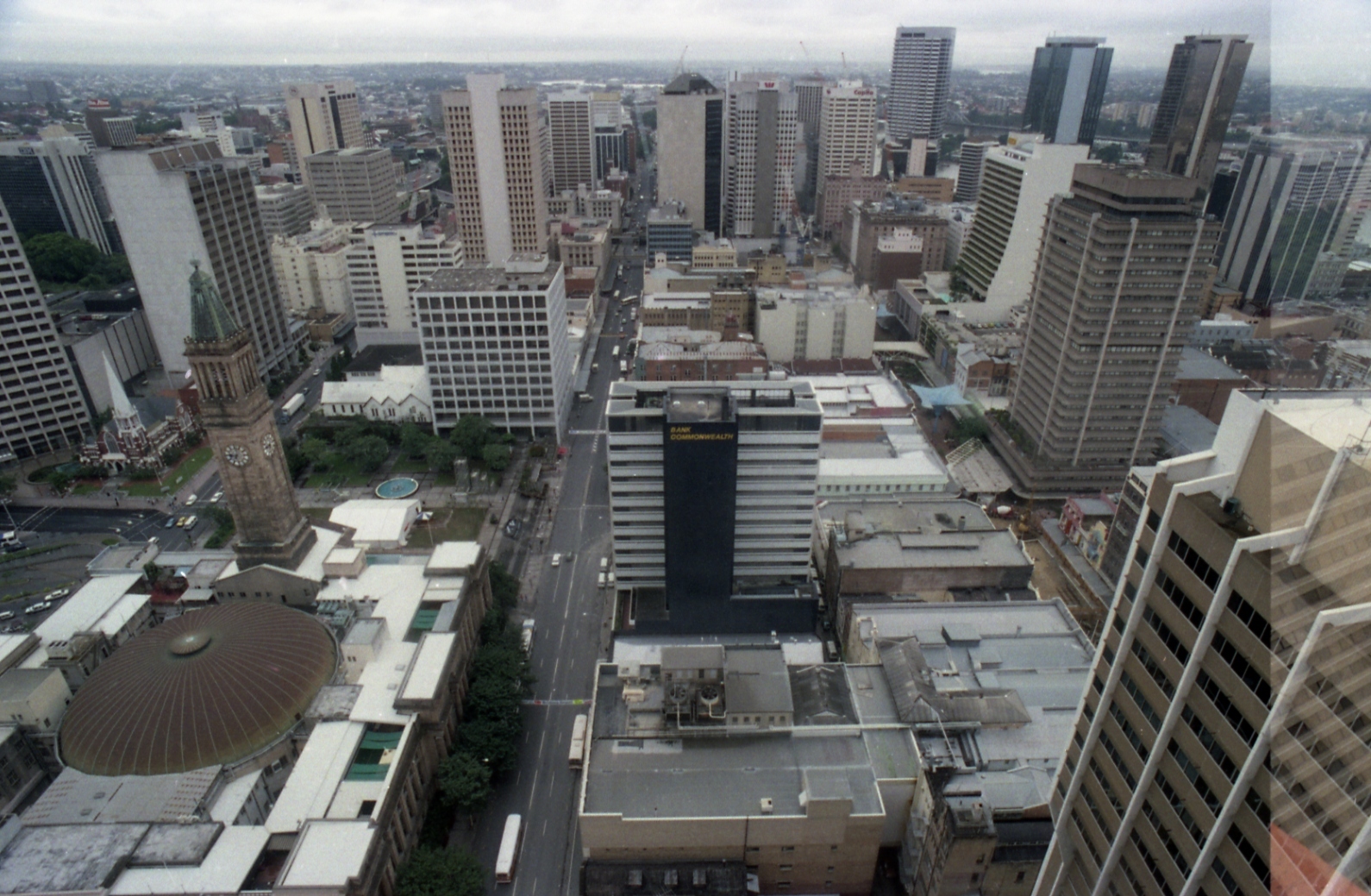 View of City from MLC Building.