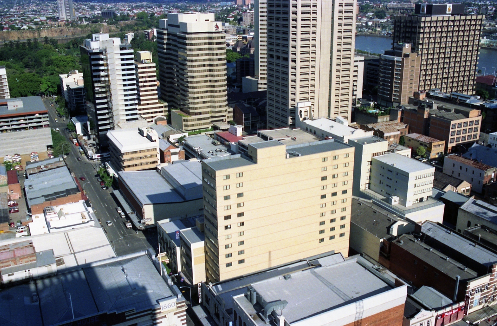 City View - Queen and Albert Street Roof Top - 1987