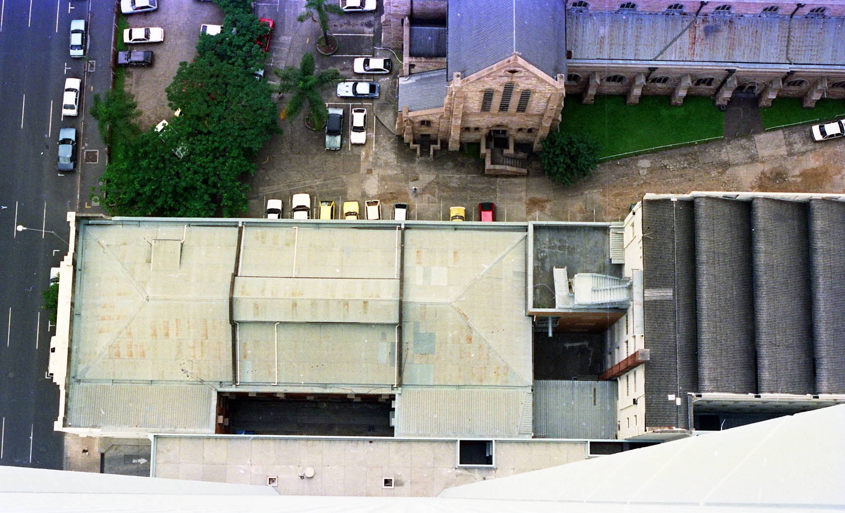 City View - Eagle and Charlotte Streets Roof Top - 1987
