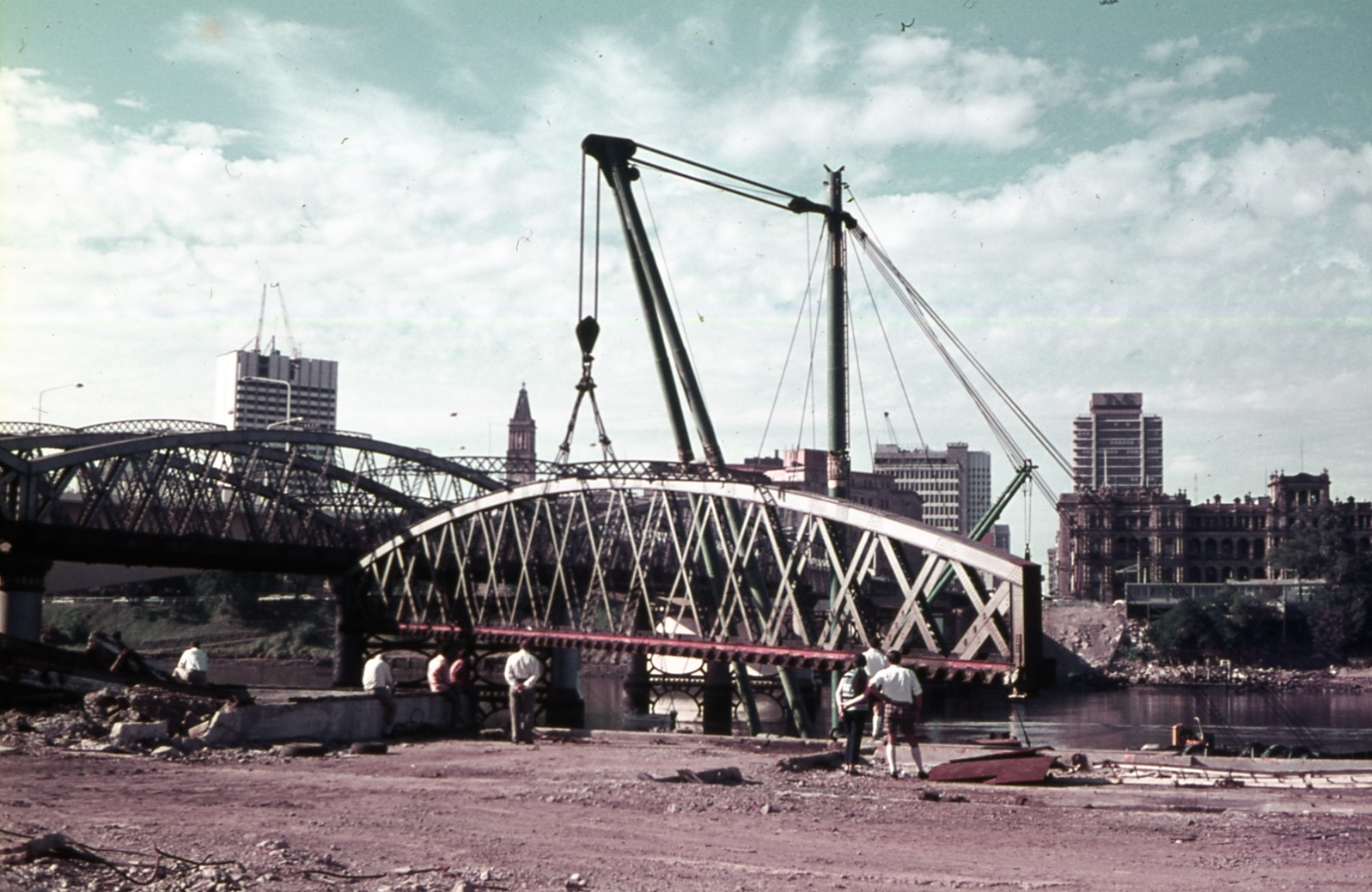 Victoria Bridge -  Demolition  - 1969